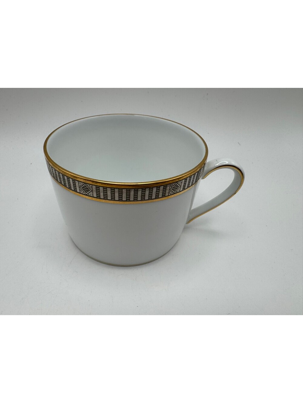 Bernardaud Limoges Madison Platine Cup France Platinum Gold Porcelain 4.25"